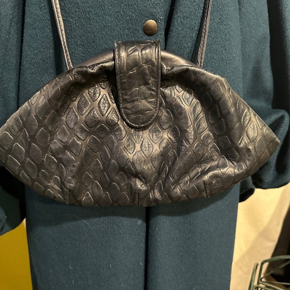 Vintage 1980’s San Marco Leather Shoulder Bag